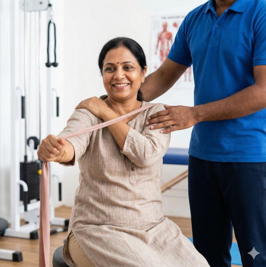 Shoulder mobility and strength, rotator cuff, impingement pain, frozen shoulder, posture related issues.